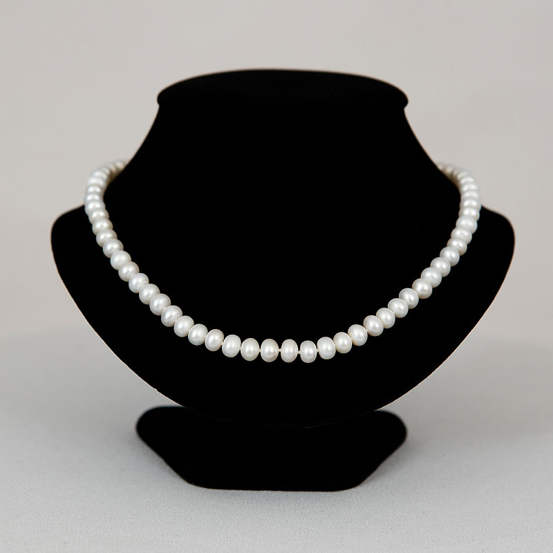 Pearl necklace | pure freshwater pearls | ilovemypearls | button pearls