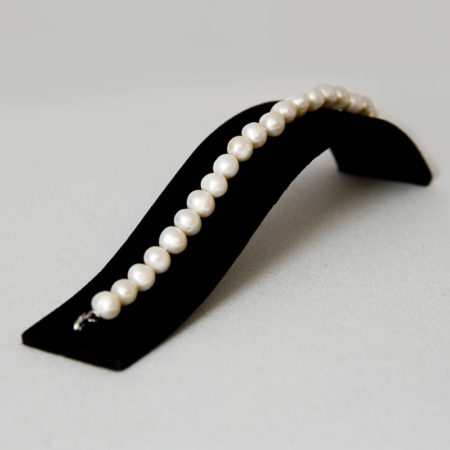 Single Strand Potato Style Pearl Bracelet