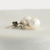 Pearl earrings perfect round