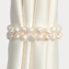 Pearl bracelet double strand