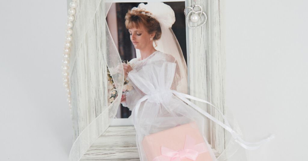 Wedding pearl necklace